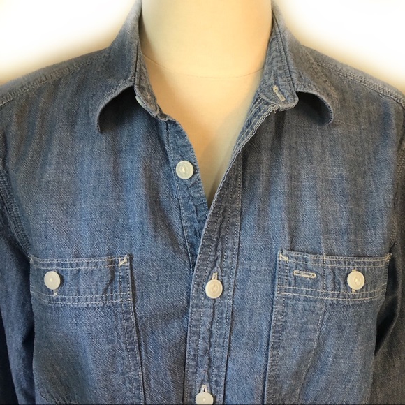 GAP 1969 denim shirt size women’s small - Picture 2 of 5